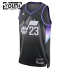 NBA Utah Jazz Trikot Lauri Markkanen Jordan 2025-26 Statement Edition Schwarz Swingman - Kinder
